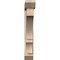 Ekena Millwork Balboa Slat Smooth Bracket w/ Offset Brace, Douglas Fir, 7 1/2"W x 42"D x 48"H BKT0806X42X48BOA06SDF - alternate 2